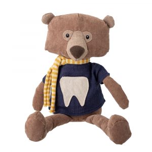 Bloomingville Harry the tooth fairy Soft Toy, Brun