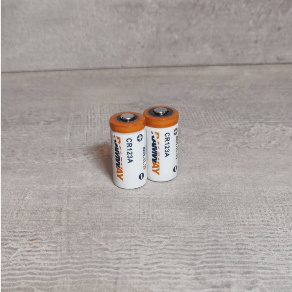 CR123A batteri (2 stk)