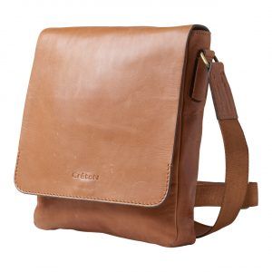 CRÉTON Crossy skind taske (TAN ONESIZE)