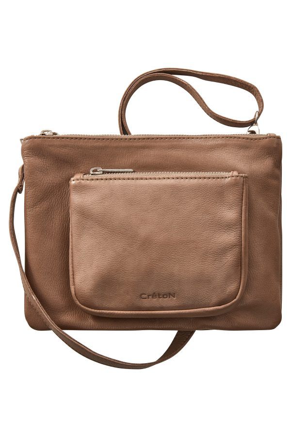 CRÉTON Debby crossover taske (TAUPE, ONESIZE)