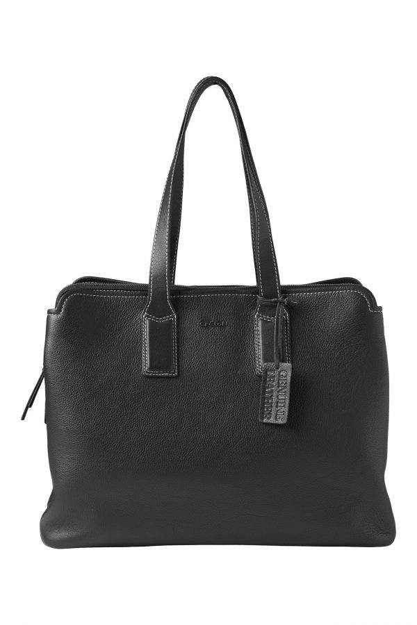 CRÉTON Salomy skind taske (SORT ONESIZE)