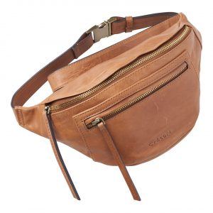 CRÉTON Traveller skind taske (TAN ONESIZE)