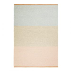 Design House Stockholm Fields Tæppe - Pink Beige Blue - 170x240cm
