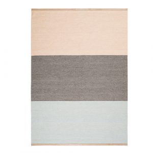 Design House Stockholm Fields Tæppe - Pink Brown Blue - 170x240cm