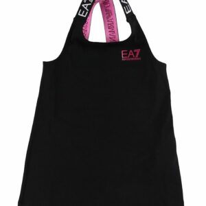 EA7 Top - Sort/Pink m. Logo