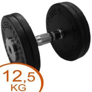 Eurosport Faste Black Metal Håndvægte 12,5kg (2 stk.)