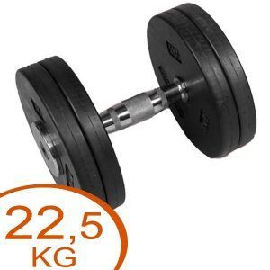 Eurosport Faste Gummi Skive Håndvægte 22,5kg (2 stk.)