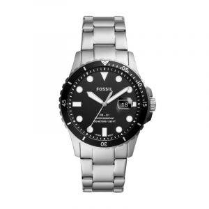 FOSSIL FB-01 dykker armbåndsur i stål med lænke