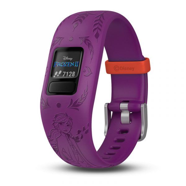 GARMIN Vivofit jr. 2 Disney Frost 2 Anna lilla børnearmbåndsur med aktivitetstracker