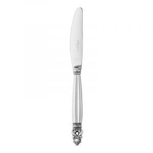 Georg Jensen Konge Spisekniv med langt skaft, sølv