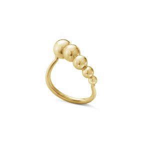 Georg Jensen Moonlight Grapes slim ring - 20000077 200000770054 Guld 54