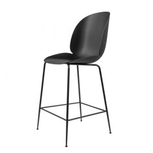Gubi Beetle Barstol / Counter Chair - Sort/Sort