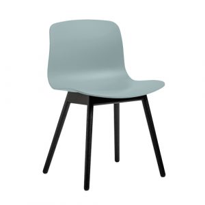 HAY About A Chair (AAC12) - Dusty Blue/Sort Eg