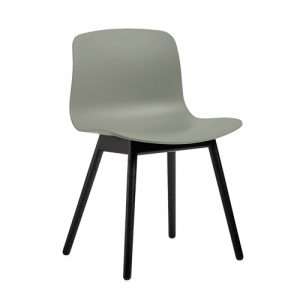 HAY About A Chair (AAC12) - Dusty Green/Sort Eg