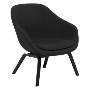 HAY About a Lounge Chair (AAL83) - Sortbejdset - Remix 183
