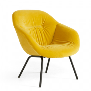 HAY About a Lounge Chair (AAL87 Soft) - Lola Velour - Gul