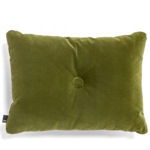 HAY Dot Cushion - Soft Moss Velour