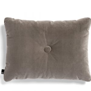 HAY Dot Cushion - Soft Warm Grey Velour
