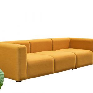 HAY Mags 3 Personers Sofa - Steelcut Trio