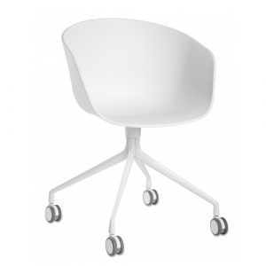 Hay About A Chair AAC24 - Med Hjul - Hvid