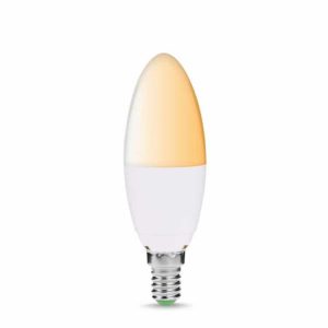 Homeo smart home WiFi lyspære Hvid (E14)