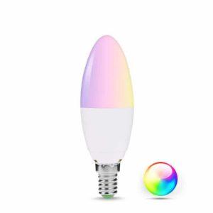 Homeo smart home WiFi lyspære RGB+W (E14)