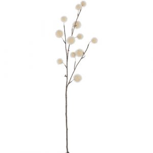 J-Line Pom Pom gren - beige