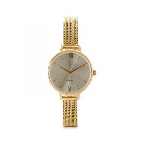 Jeweltime guld double dame ur