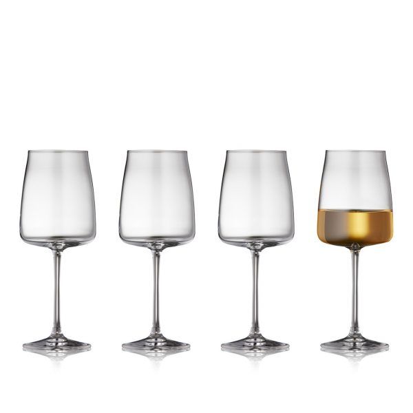 LYNGBY Hvidvinsglas Zero 43 cl 4 stk.