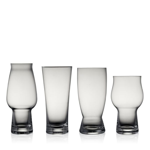 LYNGBY Ølglas 4 ass. glas