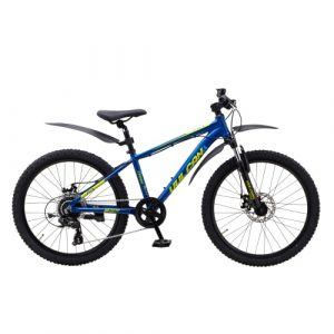 Mustang Vulcan TX550 24" mountainbike med 8 gear - Blue/green