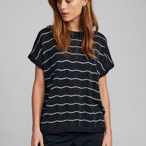 NÜMPH Nudarlene Darlene pullover (BLÅ XL)