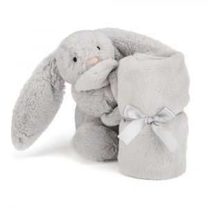 Nusseklud Kanin - JellyCat - Silver