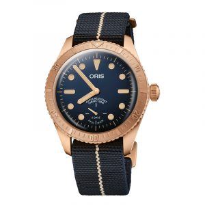 ORIS DIVERS CARL BRASHEAR chronograph automatik armbåndsur med nylonrem Limited Edition 2000 stk.