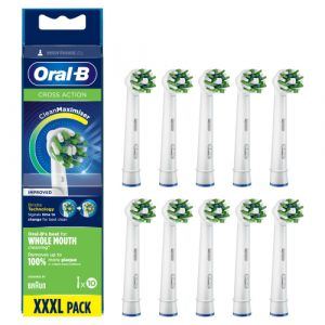 Oral-B tandbørstehoveder - CrossAction - 10 stk.