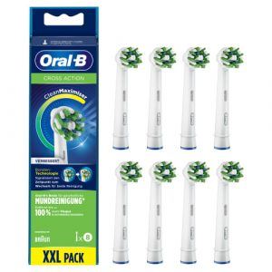 Oral-B tandbørstehoveder - CrossAction - 8 stk.