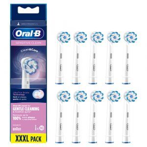 Oral-B tandbørstehoveder - Sensitive Clean&Care - 10 stk.