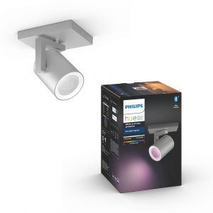 Philips Hue Argenta loftslampe m. 1 spot - Alu