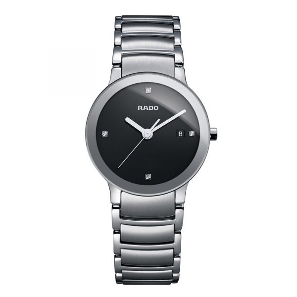 RADO Centrix Jubilee Dameur i stål med diamanter