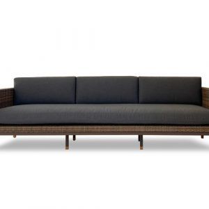 Royal Teak Sistema 3,5 Personer Sofa - Lava Brown