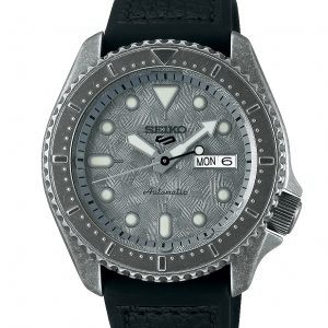 SEIKO 5 Sport Vintage look sort herreur, automatic