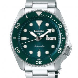 SEIKO 5 Sport herreur grøn med lænke, automatic