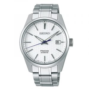 SEIKO Presage Premium herreur hvid med lænke, automatic