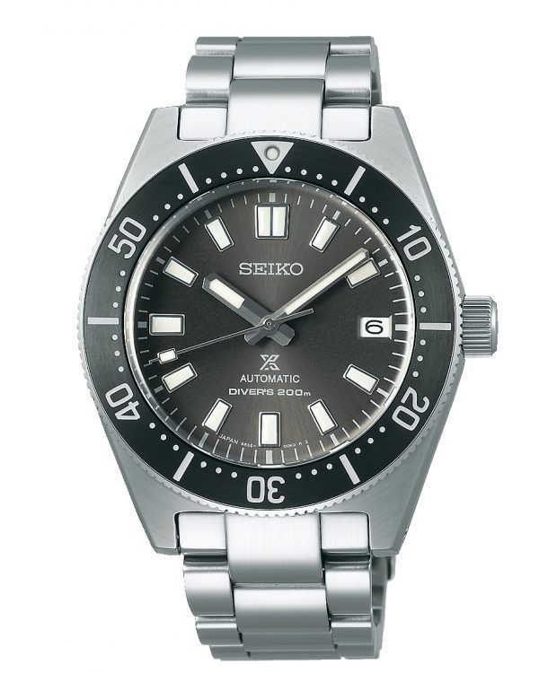 SEIKO Prospex automatic Dykkerur med grå urskive og lænke