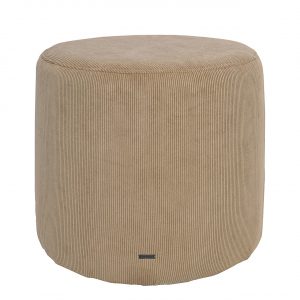 SINNERUP Fløjl høj puf H38 cm (BRUN ONESIZE)