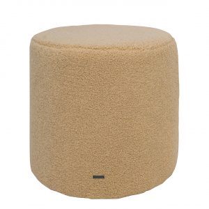 SINNERUP Teddy høj puf H38 cm (BEIGE ONESIZE)