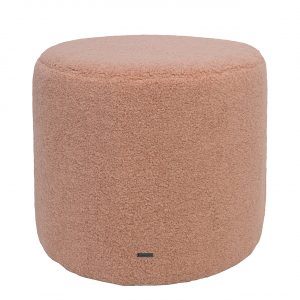 SINNERUP Teddy høj puf H38 cm (ROSA ONESIZE)