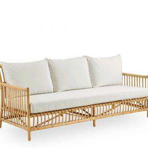 Sika Design Caroline Sofa - Natural - Inkl. Hynde+Puder - A652 - Off White