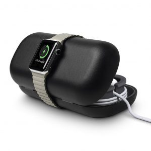Twelve South Porter Time of Apple Watch - A time capsule for your watch accessories. Black