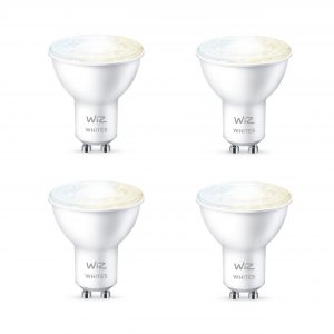 WiZ LED GU10 Spot White 7,5W (4 stk)